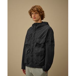 C.P. Company für Herren. 20CMOW013A005991G Nylon Goggle Jacket schwarz (XXL), Lässig, Polyamid C.P. Company für Herren. 20CMOW013A005991G Nylon Goggle Jacket schwarz (XXL), Lässig, Polyamid