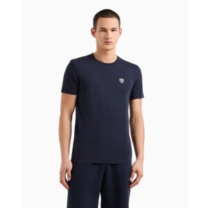 EA7 für Herren. 8NPT16_PJRGZ Premium Shield T-shirt navy (L), Lässig, Viskose, Kurzarm, Marine EA7 für Herren. 8NPT16_PJRGZ Premium Shield T-shirt navy (L), Lässig, Viskose, Kurzarm, Marine