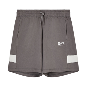 EA7 für Herren. 7M001279_AF12681 Core Identity Shorts grau (L), Lässig, Baumwolle EA7 für Herren. 7M001279_AF12681 Core Identity Shorts grau (L), Lässig, Baumwolle