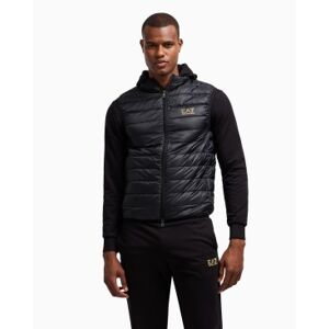 EA7 für Herren. 8NPQ06_PNGPZ Core Identity Faltbare Weste schwarz (5XL), Lässig, Polyamid EA7 für Herren. 8NPQ06_PNGPZ Core Identity Faltbare Weste schwarz (5XL), Lässig, Polyamid