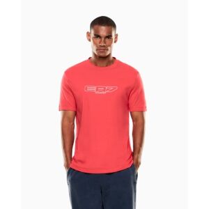 EA7 für Herren. 7M001498_AF10441 T-shirt LOGO SERIES rot (3XL), Lässig, Baumwolle, Kurzarm EA7 für Herren. 7M001498_AF10441 T-shirt LOGO SERIES rot (3XL), Lässig, Baumwolle, Kurzarm