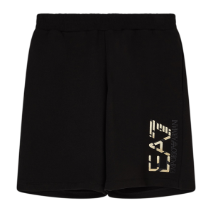 EA7 für Herren. 7M001564_AF17787 Shorts Premium Label schwarz (S), Lässig, Baumwolle EA7 für Herren. 7M001564_AF17787 Shorts Premium Label schwarz (S), Lässig, Baumwolle