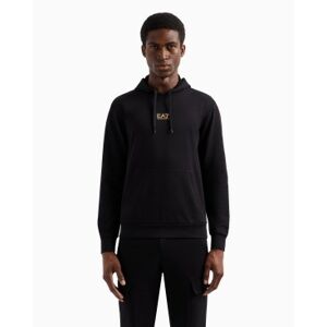 EA7 für Herren. 8NPM32_PJVRZ Kapuzenpulli aus Baumwolle Core Identity schwarz (L), Lässig, Langarm EA7 für Herren. 8NPM32_PJVRZ Kapuzenpulli aus Baumwolle Core Identity schwarz (L), Lässig, Langarm