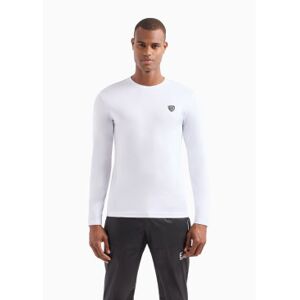 EA7 für Herren. 8NPT17_PJRGZ Langärmelige T-Shirts weiß (XS), Lässig, Viskose, Langarm EA7 für Herren. 8NPT17_PJRGZ Langärmelige T-Shirts weiß (XS), Lässig, Viskose, Langarm