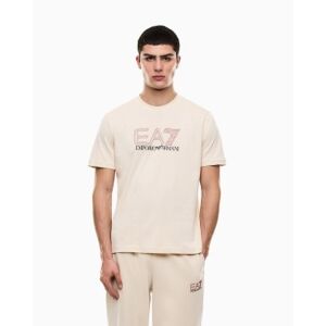 EA7 für Herren. 7M001307_AF10375 Sichtbarkeit T-shirt beige (XS), Lässig, Baumwolle, Kurzarm EA7 für Herren. 7M001307_AF10375 Sichtbarkeit T-shirt beige (XS), Lässig, Baumwolle, Kurzarm