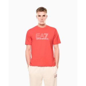 EA7 für Herren. 7M001307_AF10375 Sichtbarkeit T-shirt rot (XL), Lässig, Baumwolle, Kurzarm EA7 für Herren. 7M001307_AF10375 Sichtbarkeit T-shirt rot (XL), Lässig, Baumwolle, Kurzarm