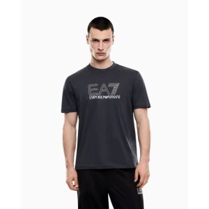 EA7 für Herren. 7M001307_AF10375 Sichtbarkeit T-shirt grau (XS), Lässig, Baumwolle, Kurzarm EA7 für Herren. 7M001307_AF10375 Sichtbarkeit T-shirt grau (XS), Lässig, Baumwolle, Kurzarm