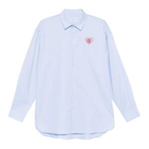 Family First für Herren. SHS2501 Blaues Herz-Shirt (L), Lässig, Baumwolle, Langarm Family First für Herren. SHS2501 Blaues Herz-Shirt (L), Lässig, Baumwolle, Langarm