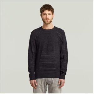 G-Star für Herren. D26777-C259-7242 3D Biker geripptes Sweatshirt schwarz (L), Lässig, Acryl, Bio-Baumwolle, Nachhaltig G-Star für Herren. D26777-C259-7242 3D Biker geripptes Sweatshirt schwarz (L), Lässig, Acryl, Bio-Baumwolle, Nachhaltig