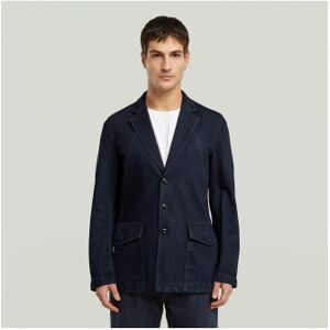 G-Star für Herren. D26890-D536-H459 Marineblauer A-Linien-Blazer (L), Lässig, Baumwolle, Langarm G-Star für Herren. D26890-D536-H459 Marineblauer A-Linien-Blazer (L), Lässig, Baumwolle, Langarm