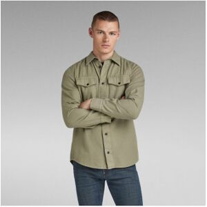 G-Star für Herren. D24963-D454-B681 Marine Slim Hemd grün (M), Lässig, Baumwolle, Langarm G-Star für Herren. D24963-D454-B681 Marine Slim Hemd grün (M), Lässig, Baumwolle, Langarm