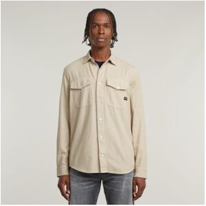 G-Star für Herren. D24963-D454-D848 Marine Slim Hemd beige (S), Lässig, Langarm, Bio-Baumwolle, Nachhaltig G-Star für Herren. D24963-D454-D848 Marine Slim Hemd beige (S), Lässig, Langarm, Bio-Baumwolle, Nachhaltig