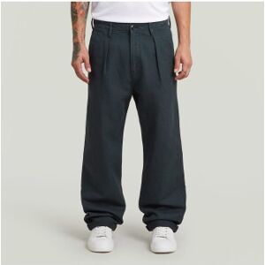 G-Star für Herren. D26126-D752-D418 Plissierte Chino Entspannte marineblaue Hose (35/34), Lässig, Baumwolle G-Star für Herren. D26126-D752-D418 Plissierte Chino Entspannte marineblaue Hose (35/34), Lässig, Baumwolle