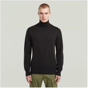 G-Star für Herren. D27706-B692-6484 Turtle Premium Pullover schwarz (L), Lässig, Wolle G-Star für Herren. D27706-B692-6484 Turtle Premium Pullover schwarz (L), Lässig, Wolle
