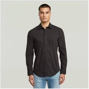 G-Star für Herren. D25176-D321-6484 Uniform Slim Shirt schwarz (XL), Lässig, Langarm, Bio-Baumwolle, Nachhaltig G-Star für Herren. D25176-D321-6484 Uniform Slim Shirt schwarz (XL), Lässig, Langarm, Bio-Baumwolle, Nachhaltig