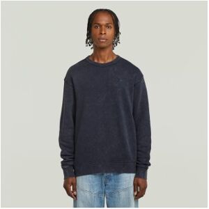 G-Star für Herren. D27082-D575-H592 Sweatshirt Washed navy (XS), Lässig, Baumwolle, Marine G-Star für Herren. D27082-D575-H592 Sweatshirt Washed navy (XS), Lässig, Baumwolle, Marine