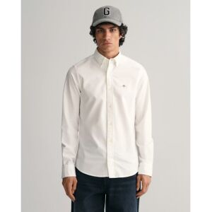 Gant für Herren. 3000202 Slim Fit Oxford Hemd weiß (XXL), Lässig, Baumwolle, Klassisch, Langarm Gant für Herren. 3000202 Slim Fit Oxford Hemd weiß (XXL), Lässig, Baumwolle, Klassisch, Langarm