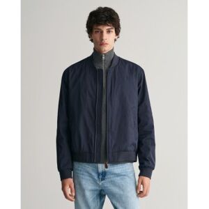 Gant für Herren. 7006388 Leichte Bomberjacke in Marineblau (L), Lässig, Polyester, Langarm Gant für Herren. 7006388 Leichte Bomberjacke in Marineblau (L), Lässig, Polyester, Langarm