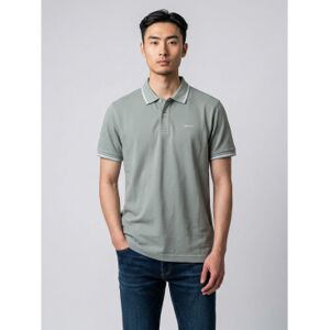 Gant für Herren. 2062034 Piqué-Poloshirt mit grüner Paspel (S), Lässig, Baumwolle, Kurzarm Gant für Herren. 2062034 Piqué-Poloshirt mit grüner Paspel (S), Lässig, Baumwolle, Kurzarm
