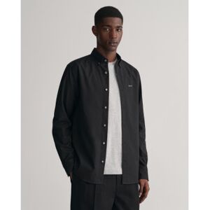 Gant für Herren. 3000300 Pinpoint Regular Fit Oxford Hemd schwarz (M), Lässig, Party, Baumwolle, Klassisch, Langarm Gant für Herren. 3000300 Pinpoint Regular Fit Oxford Hemd schwarz (M), Lässig, Party, Baumwolle, Klassisch, Langarm