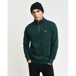 Gant für Herren. 2008005 Shield Half Zip Sweatshirt grün (L), Lässig, Baumwolle Gant für Herren. 2008005 Shield Half Zip Sweatshirt grün (L), Lässig, Baumwolle