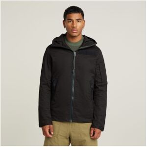 G-Star für Herren. D26502-D697-6484 Batt Hooded Overshirt schwarz (XS), Lässig, Langarm G-Star für Herren. D26502-D697-6484 Batt Hooded Overshirt schwarz (XS), Lässig, Langarm