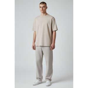 Guess für Herren. M6GI27K3249 Bsc Quattro beige T-shirt (M), Lässig, Baumwolle, Kurzarm Guess für Herren. M6GI27K3249 Bsc Quattro beige T-shirt (M), Lässig, Baumwolle, Kurzarm