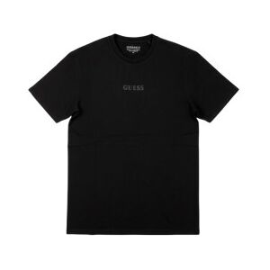 Guess für Herren. M6GI27K3249 Quattro G Mist T-shirt schwarz (S), Lässig, Baumwolle, Kurzarm Guess für Herren. M6GI27K3249 Quattro G Mist T-shirt schwarz (S), Lässig, Baumwolle, Kurzarm