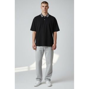 Guess für Herren. M6GP66K3070 Polo Nolan schwarz (S), Lässig, Baumwolle, Kurzarm Guess für Herren. M6GP66K3070 Polo Nolan schwarz (S), Lässig, Baumwolle, Kurzarm