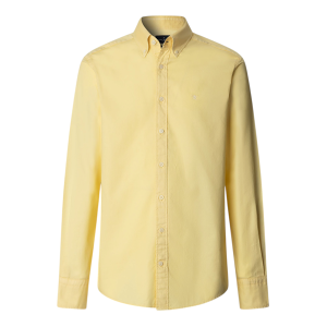 Hackett London für Herren. HM3010539 Oxford fit tailored shirt gelb (XXL), Lässig, Party, Baumwolle, Klassisch, Langarm Hackett London für Herren. HM3010539 Oxford fit tailored shirt gelb (XXL), Lässig, Party, Baumwolle, Klassisch, Langarm