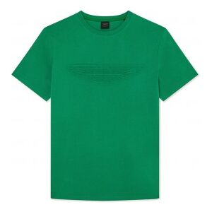 Hackett London für Herren. HM500757 AM Emboss T-shirt grün (XS), Lässig, Baumwolle, Kurzarm Hackett London für Herren. HM500757 AM Emboss T-shirt grün (XS), Lässig, Baumwolle, Kurzarm