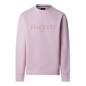 Hackett London für Herren. HM5800092 Heritage Essential Sweatshirt rosa (S), Lässig, Baumwolle Hackett London für Herren. HM5800092 Heritage Essential Sweatshirt rosa (S), Lässig, Baumwolle