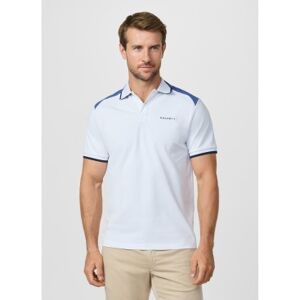 Hackett London für Herren. HM5600123 HS Colour Block Poloshirt weiß (XXL), Lässig, Baumwolle, Kurzarm Hackett London für Herren. HM5600123 HS Colour Block Poloshirt weiß (XXL), Lässig, Baumwolle, Kurzarm