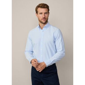 Hackett London für Herren. HM309361 Schmal geschnittenes Oxford-Hemd blau (XL), Lässig, Party, Baumwolle, Klassisch, Langarm Hackett London für Herren. HM309361 Schmal geschnittenes Oxford-Hemd blau (XL), Lässig, Party, Baumwolle, Klassisch, Langarm