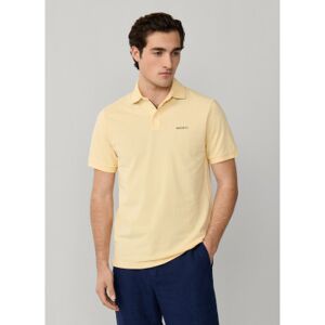Hackett London für Herren. HM5600146 Poloshirt mit Strandbesatz Passform klassisch gelb (XL), Lässig, Baumwolle, Kurzarm Hackett London für Herren. HM5600146 Poloshirt mit Strandbesatz Passform klassisch gelb (XL), Lässig, Baumwolle, Kurzarm
