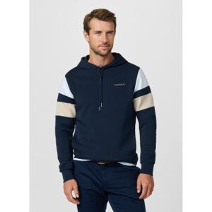 Hackett London für Herren. HM5800083 Sweatshirt mit Kapuze resort navy (XL), Lässig, Baumwolle, Marine Hackett London für Herren. HM5800083 Sweatshirt mit Kapuze resort navy (XL), Lässig, Baumwolle, Marine