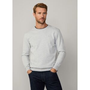 Hackett London für Herren. HM581165 Graues Sweatshirt mit klassischer Passform (XXL), Lässig, Baumwolle, Langarm Hackett London für Herren. HM581165 Graues Sweatshirt mit klassischer Passform (XXL), Lässig, Baumwolle, Langarm