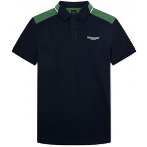 Hackett London für Herren. HM563184 Polo Block navy (S), Lässig, Baumwolle, Kurzarm, Marine Hackett London für Herren. HM563184 Polo Block navy (S), Lässig, Baumwolle, Kurzarm, Marine