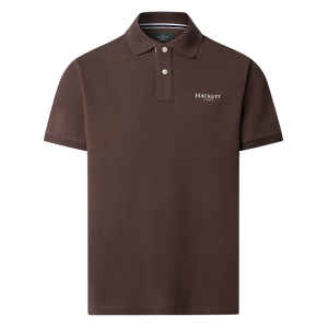 Hackett London für Herren. HM5600091 Heritage Ess Poloshirt braun (XXL), Lässig, Baumwolle, Kurzarm Hackett London für Herren. HM5600091 Heritage Ess Poloshirt braun (XXL), Lässig, Baumwolle, Kurzarm
