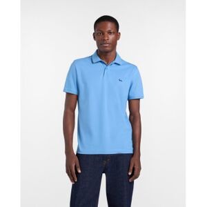 Harmont & Blaine für Herren. LRQ033020862 Basic Hellblaues dehnbares Pique-Poloshirt (XL), Lässig, Baumwolle, Kurzarm Harmont & Blaine für Herren. LRQ033020862 Basic Hellblaues dehnbares Pique-Poloshirt (XL), Lässig, Baumwolle, Kurzarm