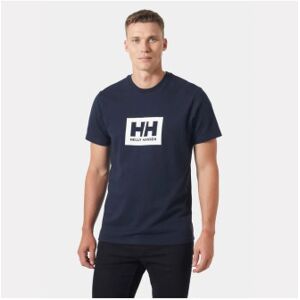 Helly Hansen für Herren. 54597 T-shirt Box 2.0 navy (M), Lässig, Sportlich, Baumwolle, Kurzarm, Marine Helly Hansen für Herren. 54597 T-shirt Box 2.0 navy (M), Lässig, Sportlich, Baumwolle, Kurzarm, Marine