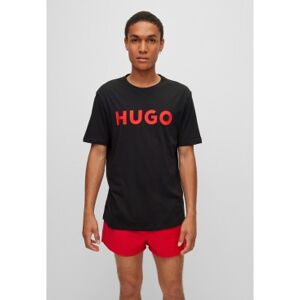 HUGO für Herren. 50467556 T-shirt Dulivio schwarz (M), Lässig, Baumwolle, Kurzarm, Nachhaltig HUGO für Herren. 50467556 T-shirt Dulivio schwarz (M), Lässig, Baumwolle, Kurzarm, Nachhaltig