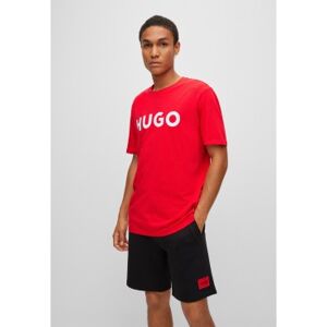 HUGO für Herren. 50467556 T-Shirt Dulivio rot (M), Lässig, Baumwolle, Kurzarm, Nachhaltig HUGO für Herren. 50467556 T-Shirt Dulivio rot (M), Lässig, Baumwolle, Kurzarm, Nachhaltig
