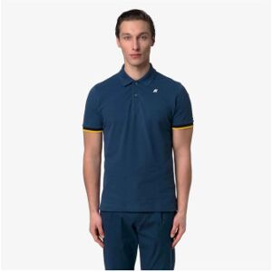 K-way für Herren. K1125BW Polo Vincent Pique blau (S), Lässig, Baumwolle, Kurzarm K-way für Herren. K1125BW Polo Vincent Pique blau (S), Lässig, Baumwolle, Kurzarm