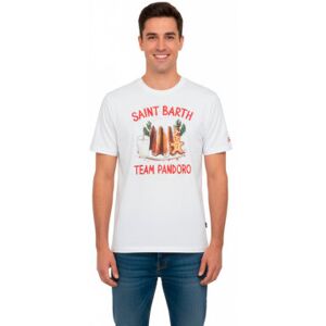 MC2 Saint Barth für Herren. ARN0004 Pandoro T-shirt weiß (XL), Lässig, Baumwolle, Kurzarm MC2 Saint Barth für Herren. ARN0004 Pandoro T-shirt weiß (XL), Lässig, Baumwolle, Kurzarm