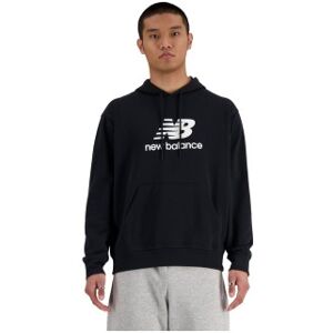 New Balance für Herren. MT41501 French Terry Logo-Kapuzenpullover Sport Essentials schwarz (M), Lässig, Baumwolle, Langarm New Balance für Herren. MT41501 French Terry Logo-Kapuzenpullover Sport Essentials schwarz (M), Lässig, Baumwolle, Langarm