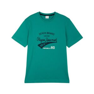 Pepe Jeans für Herren. PM5010364 Giles T-shirt grün (M), Lässig, Baumwolle, Kurzarm Pepe Jeans für Herren. PM5010364 Giles T-shirt grün (M), Lässig, Baumwolle, Kurzarm