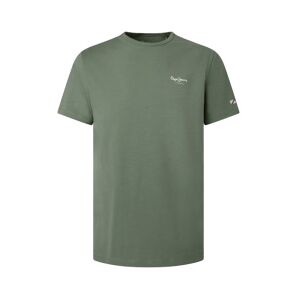Pepe Jeans für Herren. PM508212 T-shirt Original Basic 3 N grün (S), Lässig, Baumwolle, Kurzarm Pepe Jeans für Herren. PM508212 T-shirt Original Basic 3 N grün (S), Lässig, Baumwolle, Kurzarm