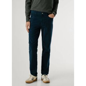 Pepe Jeans für Herren. PM2100016 Schlanke Hose 5 Pockets Cord navy (29), Lässig, Baumwolle, Marine Pepe Jeans für Herren. PM2100016 Schlanke Hose 5 Pockets Cord navy (29), Lässig, Baumwolle, Marine
