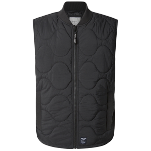 Pepe Jeans für Herren. PM403069 Manu Weste schwarz (L), Lässig, Polyester Pepe Jeans für Herren. PM403069 Manu Weste schwarz (L), Lässig, Polyester